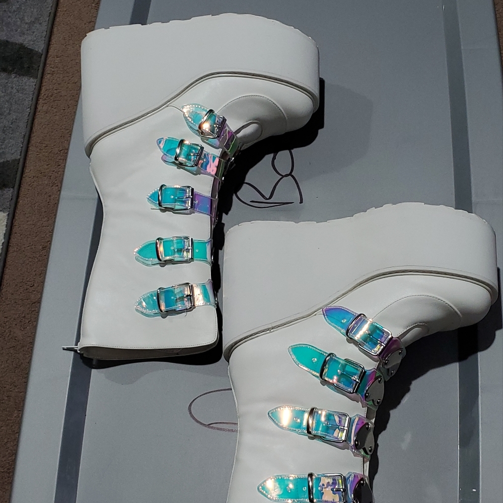 Gothic platform boots